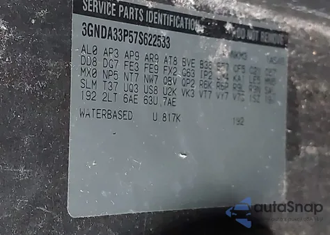 2007 Chevrolet Hhr Lt from USA, damaged, VIN 3GNDA33P57S622533